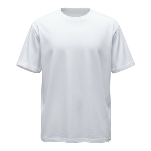 CAMISETA BÁSICA OVERSIZE BLANCO