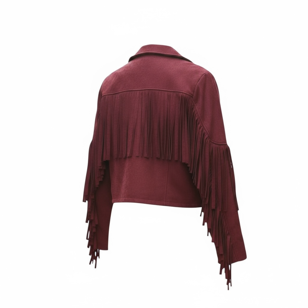 CHAQUETA FLECOS EFECTO ANTE