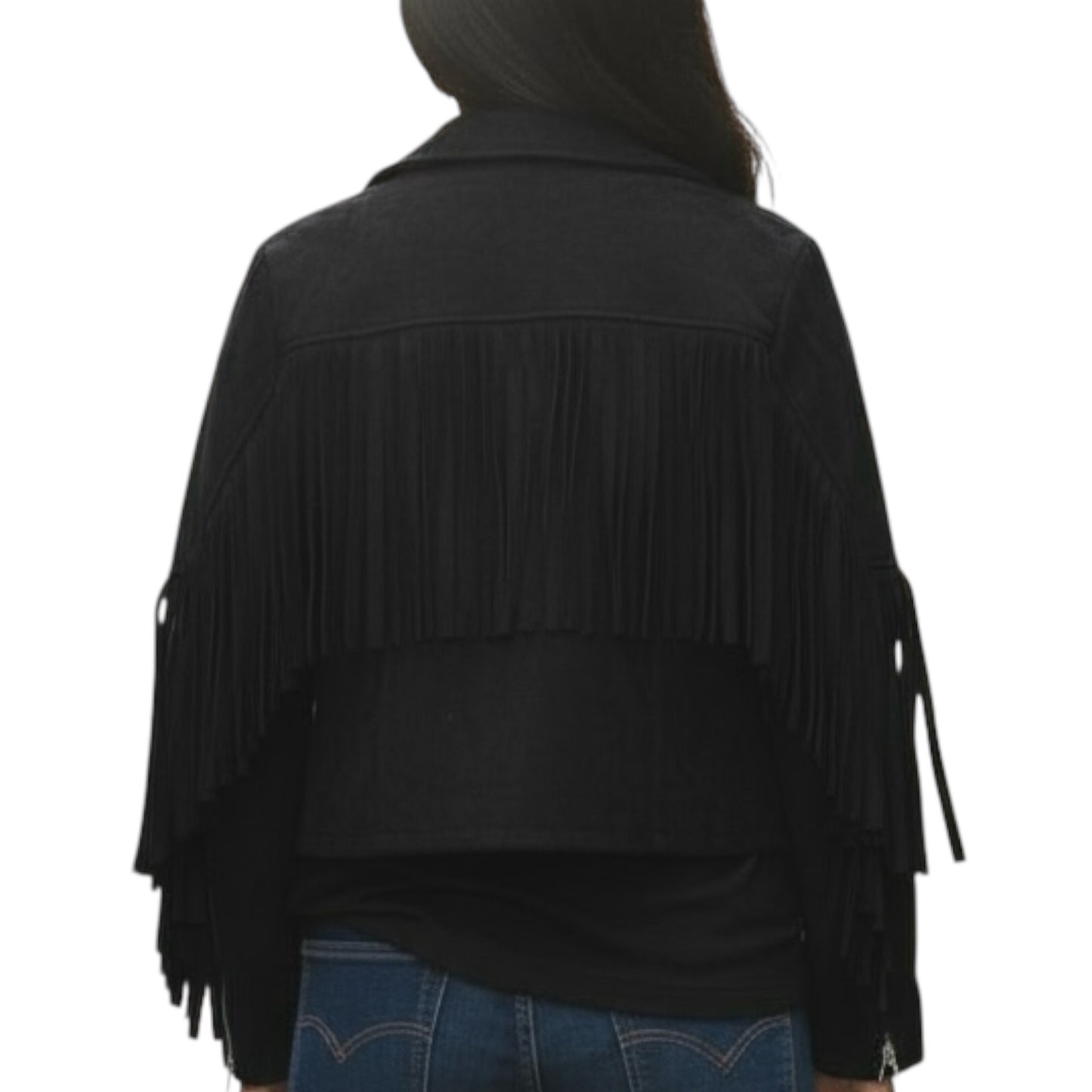 CHAQUETA FLECOS EFECTO ANTE