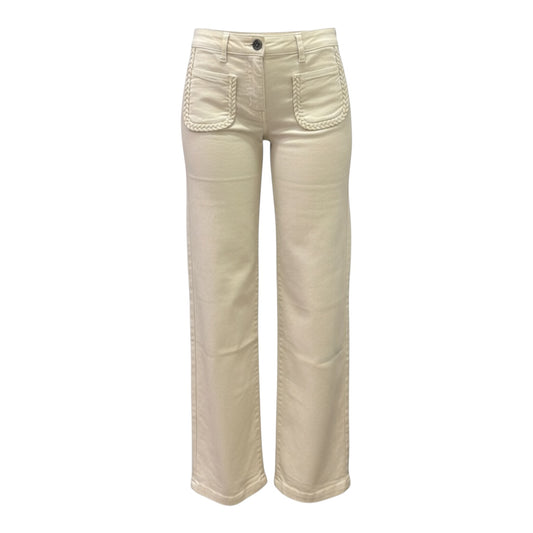 JEANS L5909 TIRO ALTO DE PIERNA ANCHA
