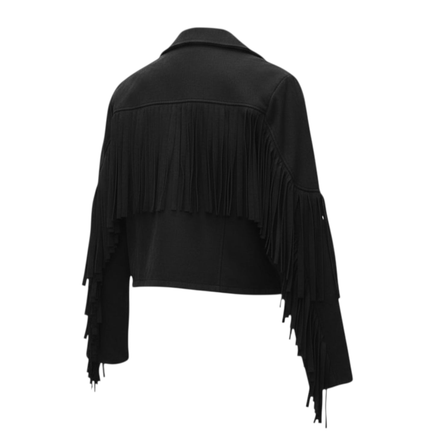 CHAQUETA FLECOS EFECTO ANTE