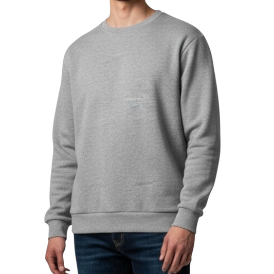 SUDADERA BÁSICA OVERSIZE GRIS