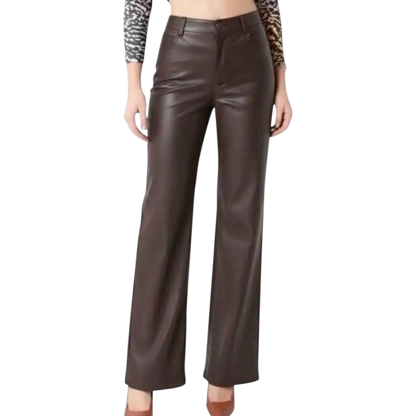 PANTALÓN EFECTO PIEL