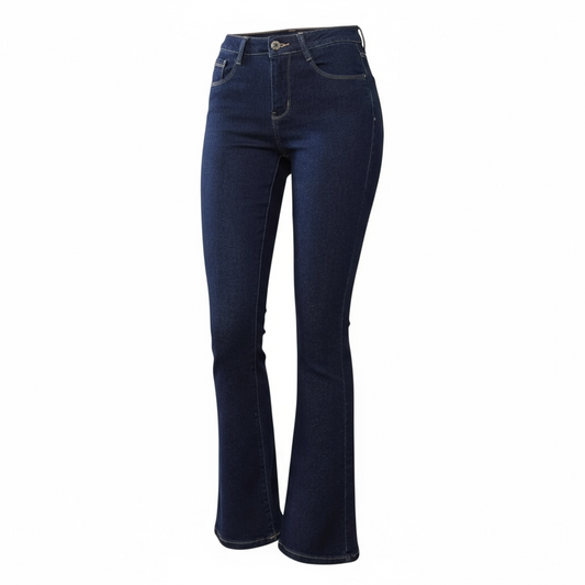 JEANS TIRO ALTO ACAMPANADO