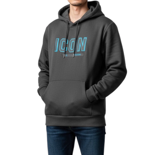 SUDADERA ICON NEGRO