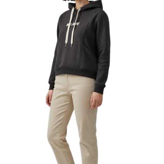 SUDADERA BELIEVE GRIS OSCURO
