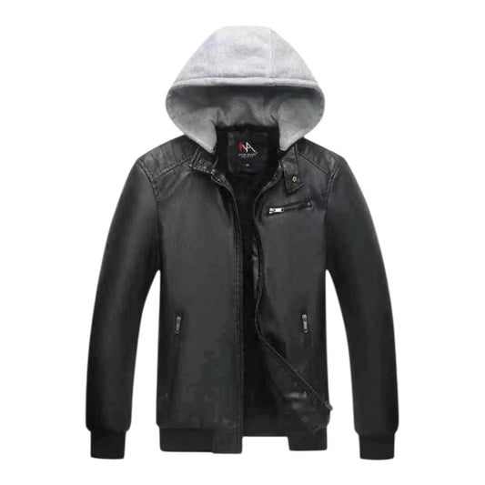 CHAQUETA EFECTO PIEL