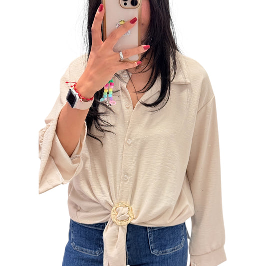 CAMISA BRILLANTE ADORNO