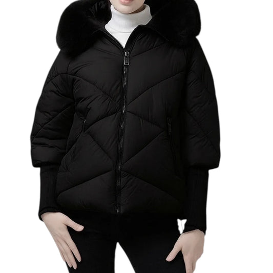 CHAQUETA CON MANGAS DE PUNTO