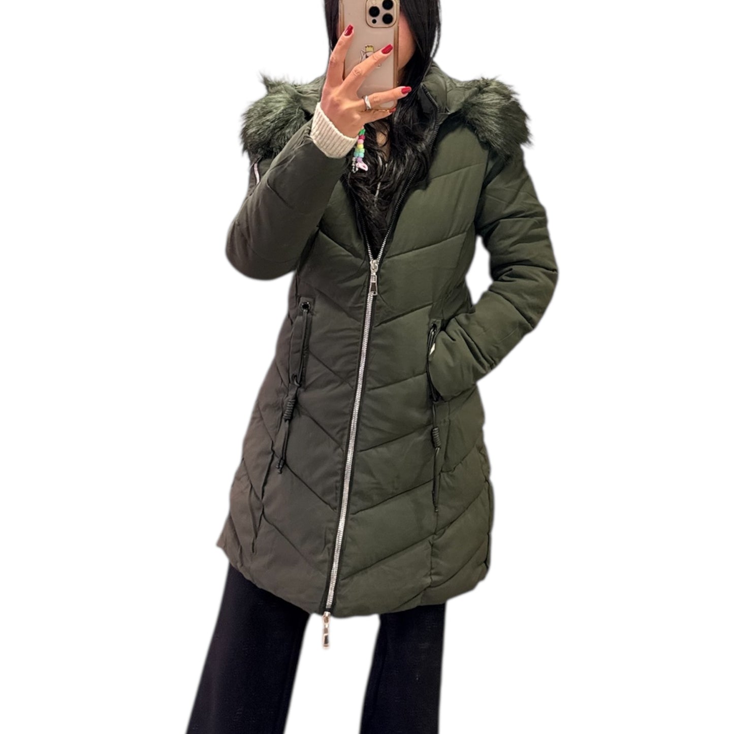 ANORAC ACOLCHADO VERDE