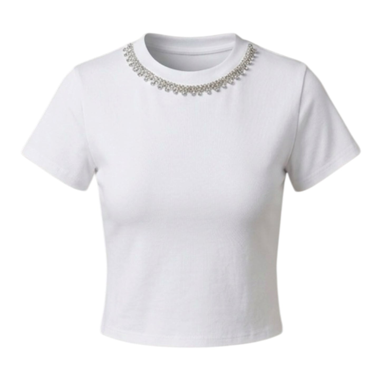 CAMISETA COLLAR BRILLANTE
