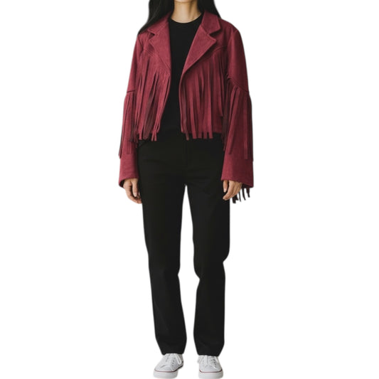 CHAQUETA FLECOS EFECTO ANTE