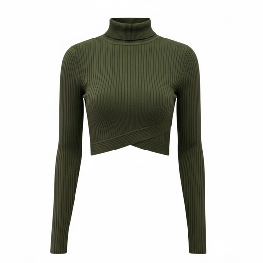 JERSEY CORTO DE CUELLO ALTO