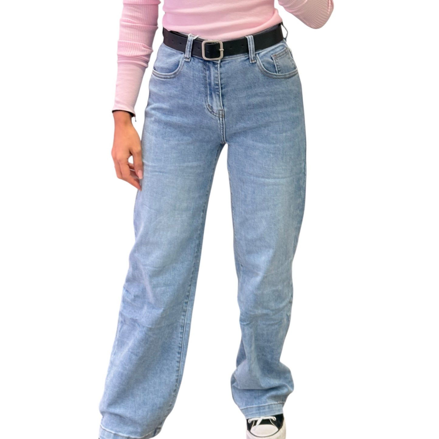 PANTALÓN JEANS CINTURÓN