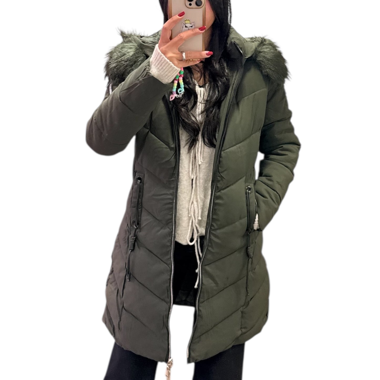 ANORAC ACOLCHADO VERDE