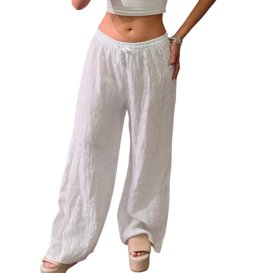 PANTALÓN LARGO LINO