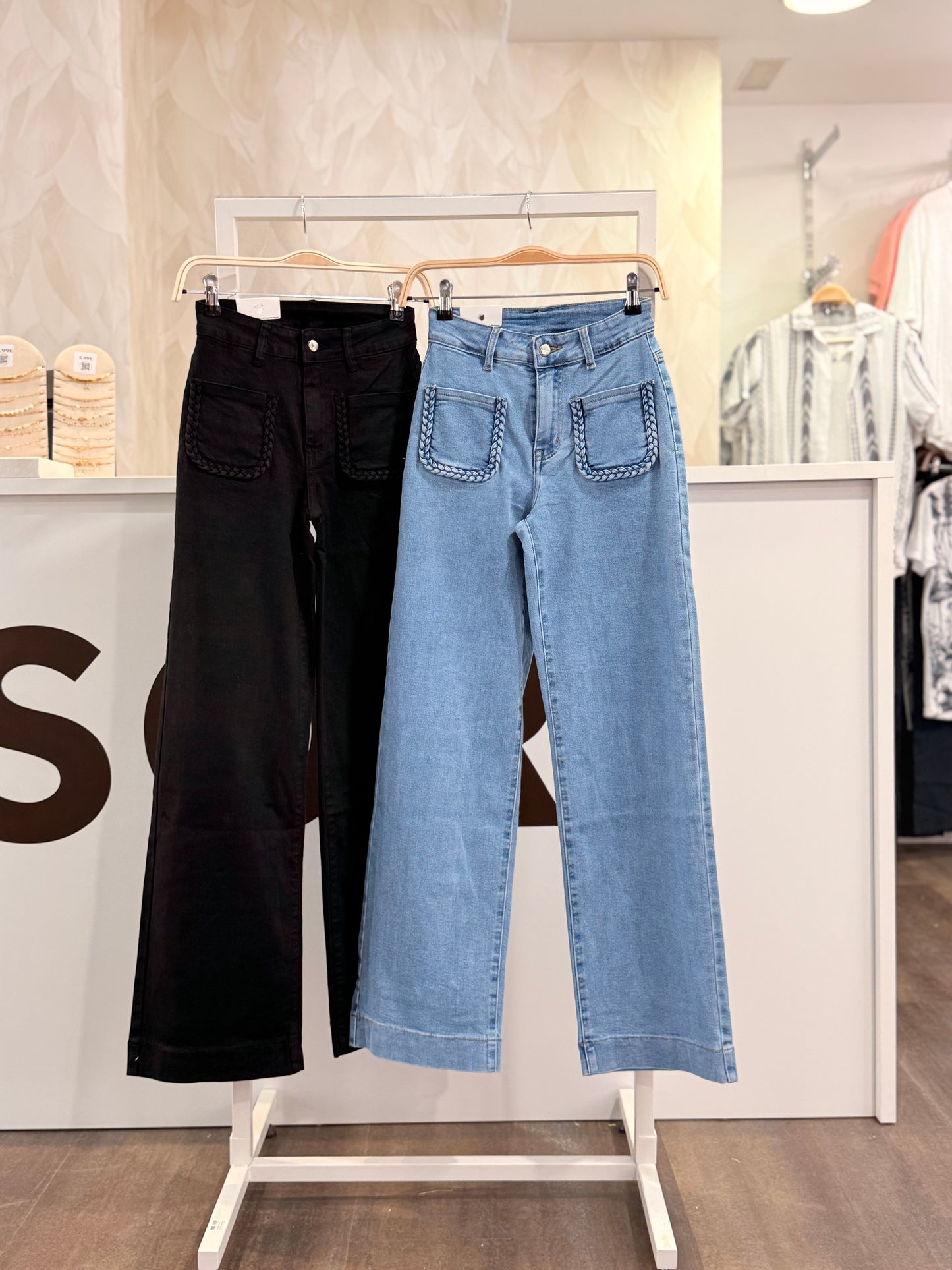 PANTALÓN RECTO BOLSILLO