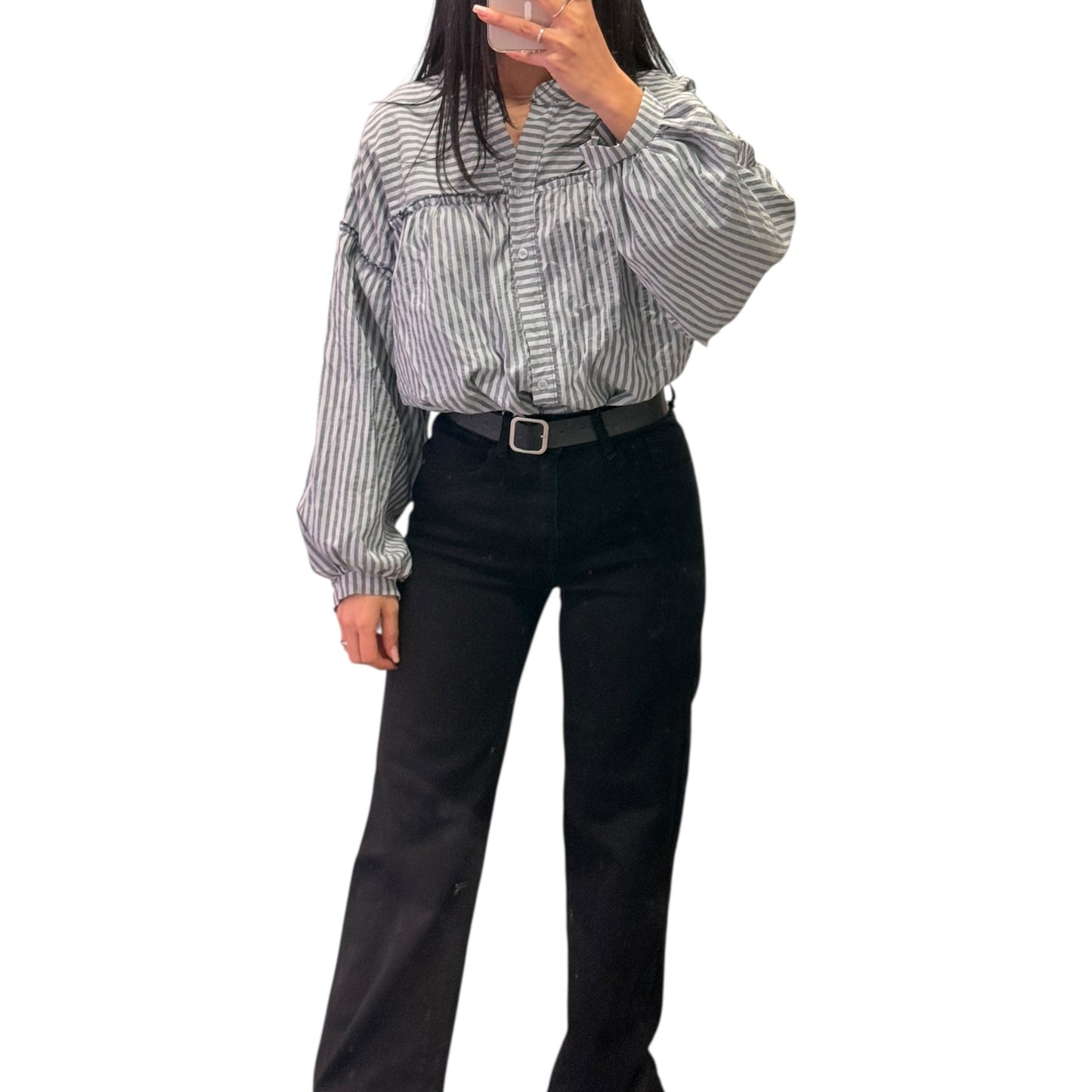 PANTALÓN NEGRO CINTURÓN