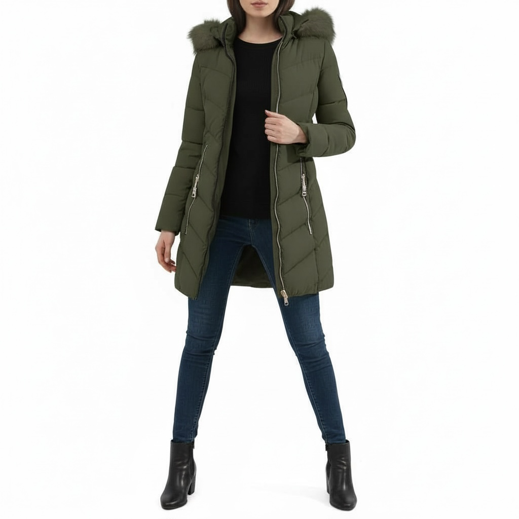 ANORAC ACOLCHADO VERDE