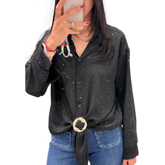 CAMISA BRILLANTE ADORNO