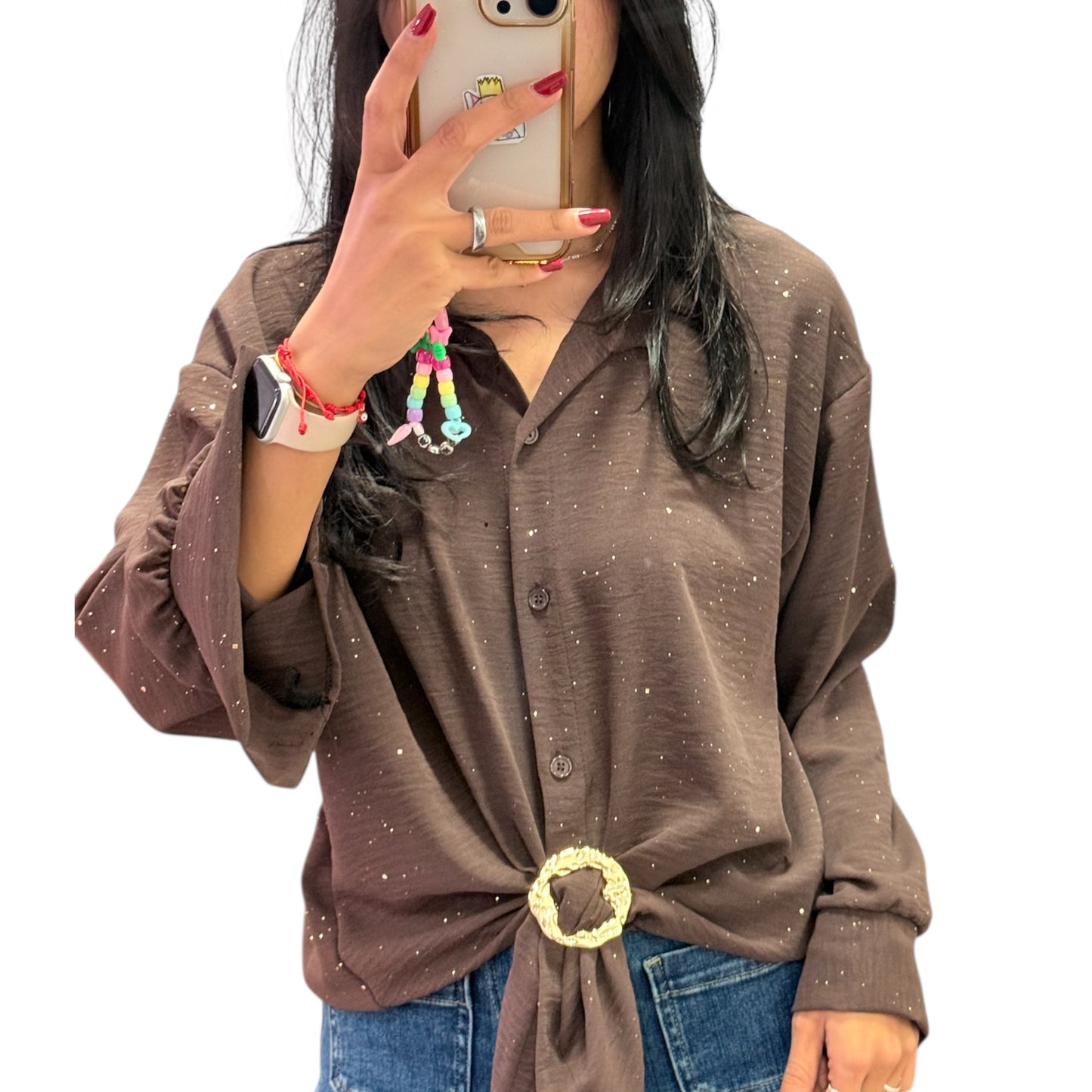 CAMISA BRILLANTE ADORNO