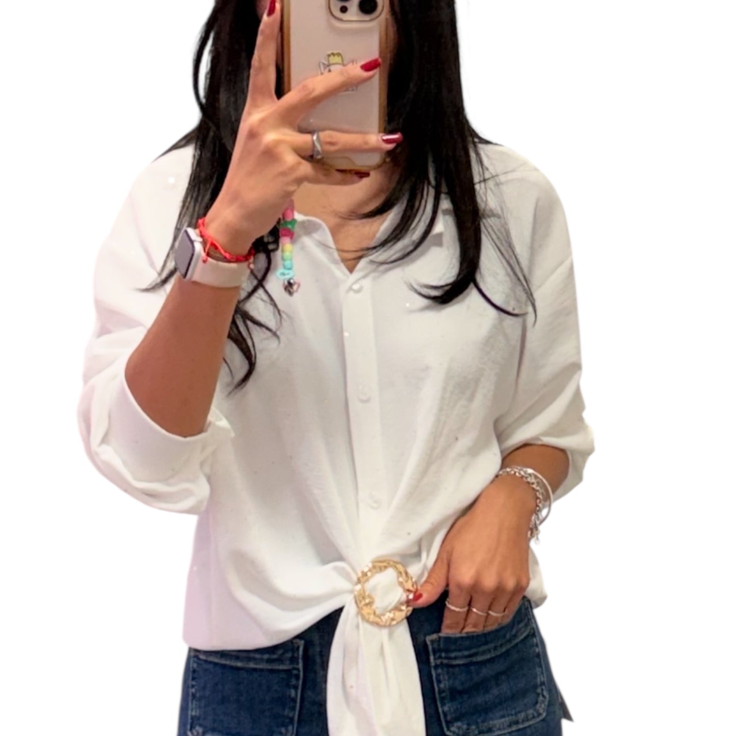 CAMISA BRILLANTE ADORNO