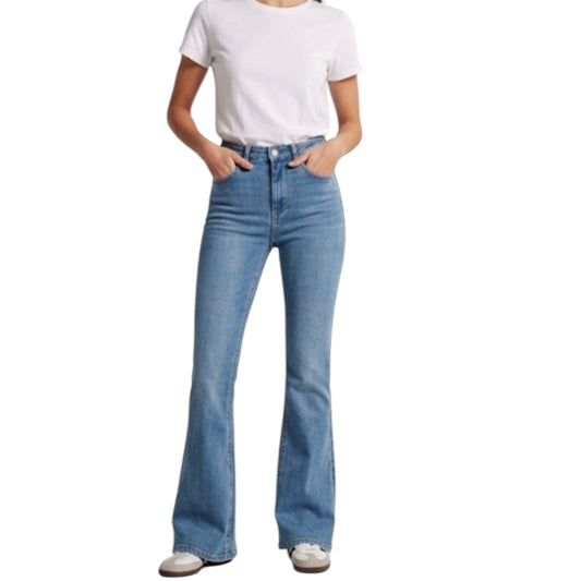 PANTALÓN TIRO ALTO ACAMPANADO