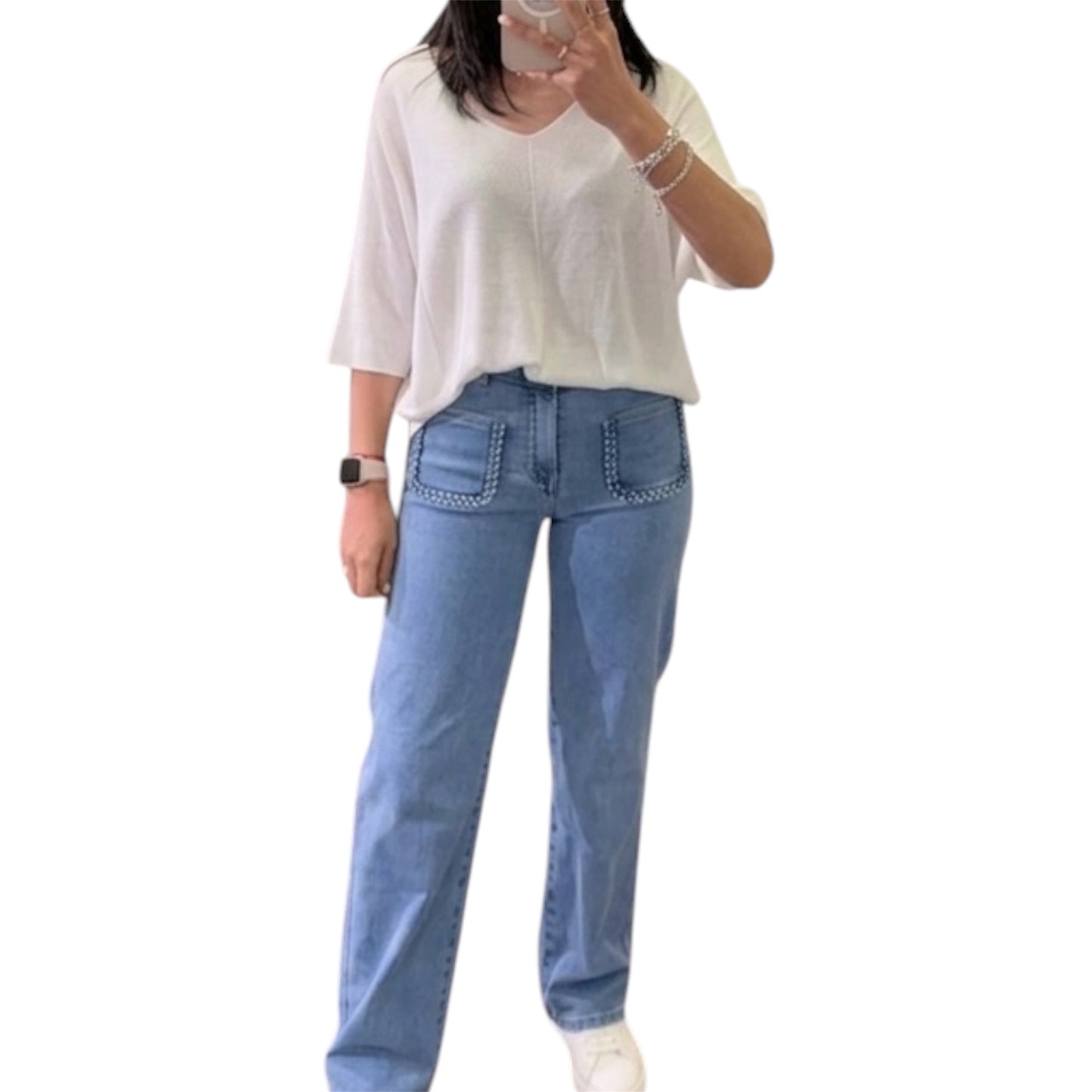 PANTALÓN RECTO BOLSILLO