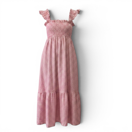 VESTIDO CUADROS